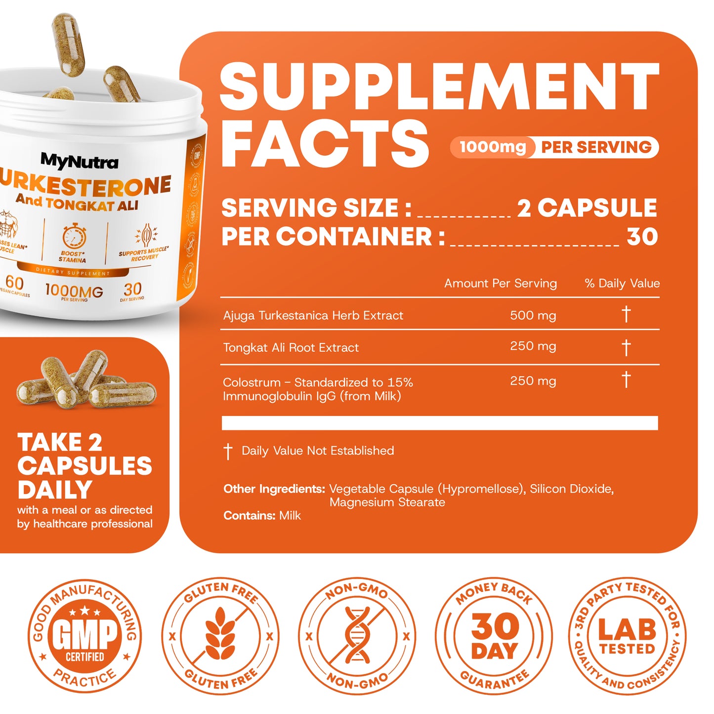 MyNutra® - Turkesterone & Tongkat Ali