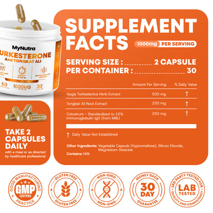MyNutra® - Turkesterone & Tongkat Ali
