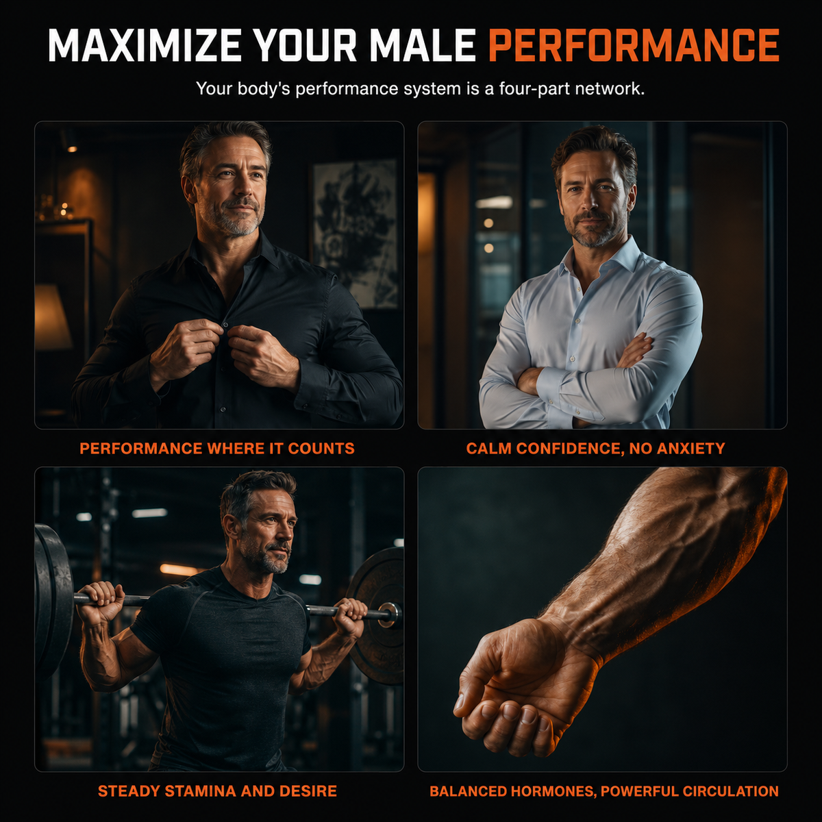 MyNutra® - Testosterone+ Advanced 15-in-1 Softgels