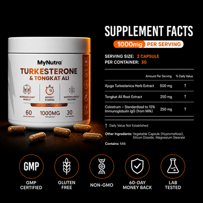 MyNutra® - Turkesterone & Tongkat Ali